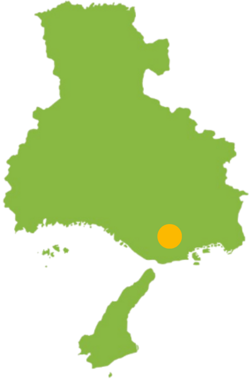 対応地域マップ